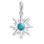 Thomas Sabo Nap ezüst charm türkizzel 1535-404-17