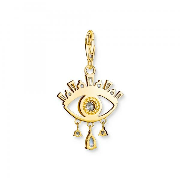 Thomas Sabo Nazar szeme aranyozott ezüst charm 1926-971-7