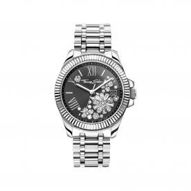 Thomas Sabo Női óra cirkónia virágos számlappal WA0421-201-201-33