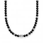 Thomas Sabo Ónix ezüst nyaklánc KE2180-507-11-L50