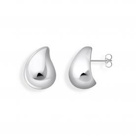 Thomas Sabo Organikus csepp formájú ezüst fülbevaló H2299-001-21