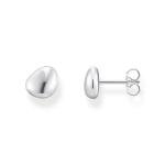 Thomas Sabo Organikus formájú bedugós ezüst fülbevaló H2307-001-21
