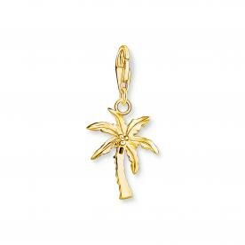 Thomas Sabo Pálmafa aranyozott ezüst charm 1934-488-7