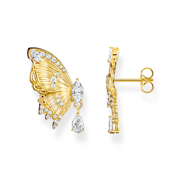 Thomas Sabo Pillangószárny aranyozott ezüst fülbevaló H2328-414-4