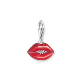 Thomas Sabo Piros csókolható ajkak ezüst charm 2068-664-10