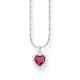 Thomas Sabo Romantikus piros szív ezüst nyaklánc KE2305-013-10-L45V
