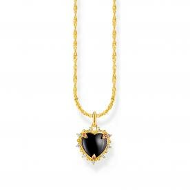 Thomas Sabo Romantikus szív aranyozott ezüst nyaklánc KE2297-995-11-L45v