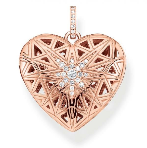 Thomas Sabo Rozé nyitható szív medál PE861-416-14
