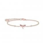 Thomas Sabo Rozé szitakötő karkötő A2025-321-7-L19v