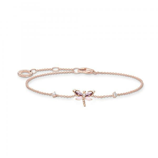 Thomas Sabo Rozé szitakötő karkötő A2025-321-7-L19v