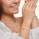 Thomas Sabo Rozé szitakötő karkötő A2025-321-7-L19v