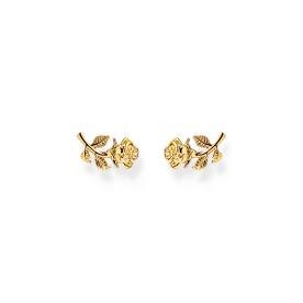 Thomas Sabo Rózsák románca aranyozott ezüst fülbevaló H2314-413-39