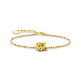 Thomas Sabo Rózsák románca aranyozott ezüst karkötő A2175-414-39-L19v