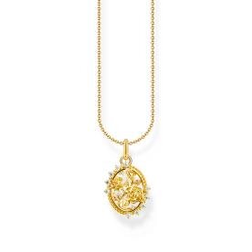 Thomas Sabo Rózsák románca aranyozott ezüst nyaklánc KE2301-414-14-L45v