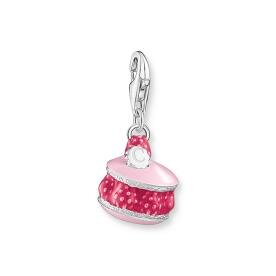 Thomas Sabo Rózsaszín macaron ezüst charm 2080-007-9