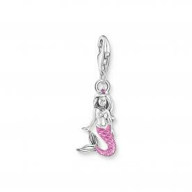 Thomas Sabo Rózsaszín sellő ezüst charm 2167-914-7