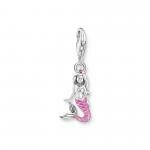 Thomas Sabo Rózsaszín sellő ezüst charm 2167-914-7