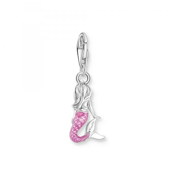 Thomas Sabo Rózsaszín sellő ezüst charm 2167-914-7