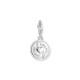 Thomas Sabo Rózsaszín Yin és Yang ezüst charm 2000-041-7