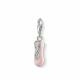 Thomas Sabo Rózsaszí­n balett cipő ezüst charm tűzzománccal 1059-007-9