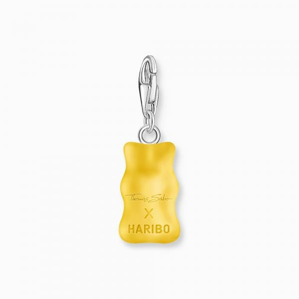 Thomas Sabo Sárga Haribo gumi maci charm 2183-017-4