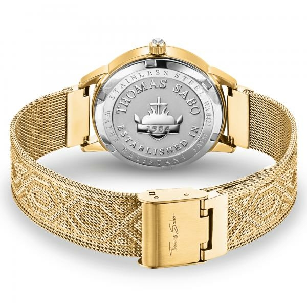 Thomas Sabo Spirit magic garden arany színű női óra WA0422-264-207-33