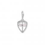 Thomas Sabo Sziatakötő charm rózsaszín zománccal 1865-039-9
