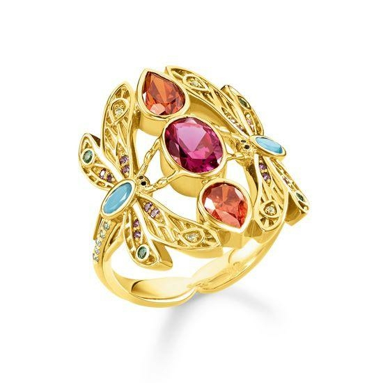 Thomas Sabo Szitakötős arany gyűrű 