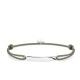 Thomas Sabo Szürke textil karkötő klasszikus LS057-173-5-L22