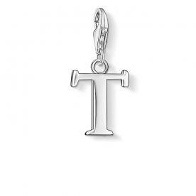 Thomas Sabo T betű ezüst charm 0194-001-12