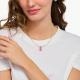 Thomas Sabo Tenyésztett gyöngy és ezüst nyaklánc rózsaszín Haribo gumi macival KE2207-082-9-L45V