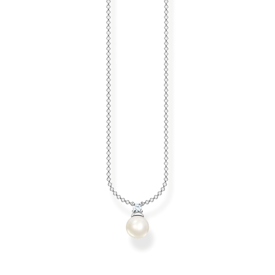 Thomas Sabo Tenyésztett gyöngy ezüst nyaklánc KE2121-167-14-L45V