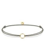 Thomas Sabo Textil karkötő arany charmtartó karikával LS067-848-5-L20