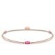 Thomas Sabo Textil karkötő bordó kővel LS0104-597-19-L20