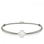 Thomas Sabo Textil karkötő ezüst lóherével LS017-173-5-L20