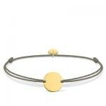 Thomas Sabo Textil karkötő gravírozható arany lappal LS019-848-5-L20