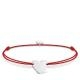 Thomas Sabo Textil karkötő gravírozható ezüst szívvel LS006-173-10-L20
