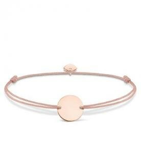 Thomas Sabo Textil karkötő gravírozható rozé lappal LS020-597-19-L20