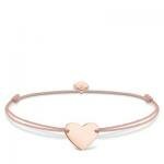 Thomas Sabo Textil karkötő gravírozható rozé szívvel LS005-597-19-L20