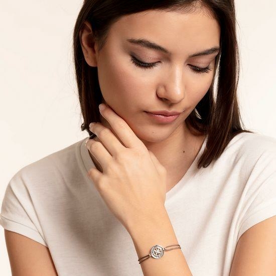 Thomas Sabo Textil karkötő iránytűvel LS078-401-5-L20