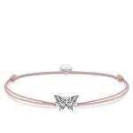 Thomas Sabo Textil karkötő pillangóval LS082-640-7-L20
