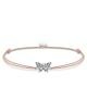 Thomas Sabo Textil karkötő pillangóval LS082-640-7-L20