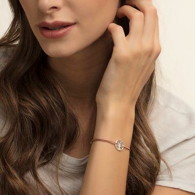 Thomas Sabo Textil karkötő szeretet fával LS125-401-19-L20