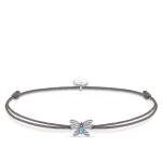 Thomas Sabo Textil karkötő színes pillangóval LS107-965-5-L20