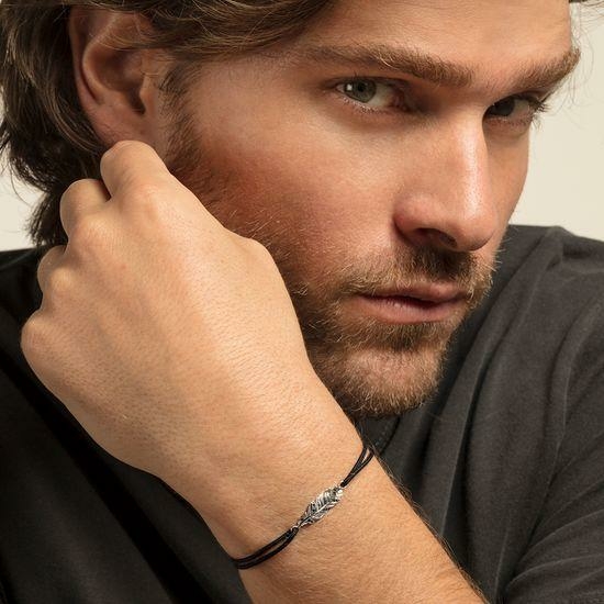 Thomas Sabo Textil karkötő tollal LS063-889-11-L22
