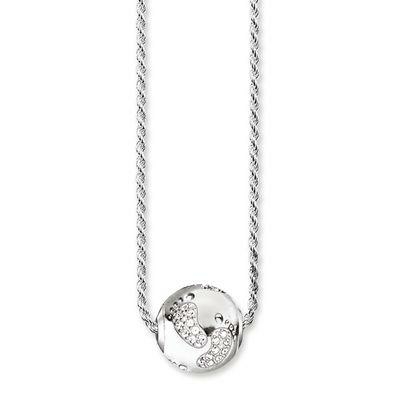 Thomas Sabo Thomas Sabo Bébi lábnyom ezüst nyaklánc TNM008