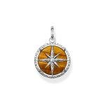 Thomas Sabo Tigrisszem és ezüst iránytű medál PE833-826-2
