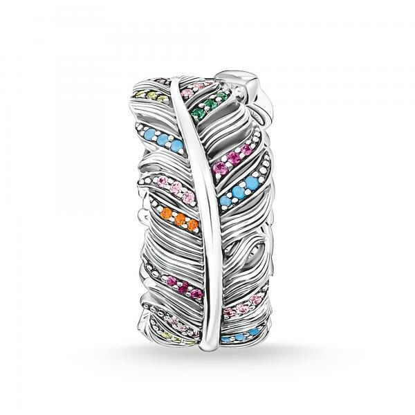 Thomas Sabo Toll ezüst gyűrű színes kövekkel 