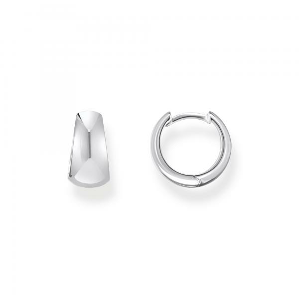 Thomas Sabo Trapéz alakú vastag ezüst karika fülbevaló CR740-001-21