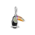 Thomas Sabo Tukán színes cirkóniával ezüst charm 1727-691-7